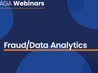 AGA Webinar on Fraud/Data Analytics – Save the Date
