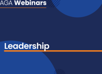 AGA Webinar on Leadership – Save the Date